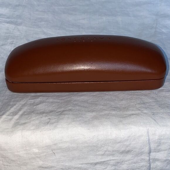 LONGCHAMP Leather Eyeglass Case - Picture 2 of 6
